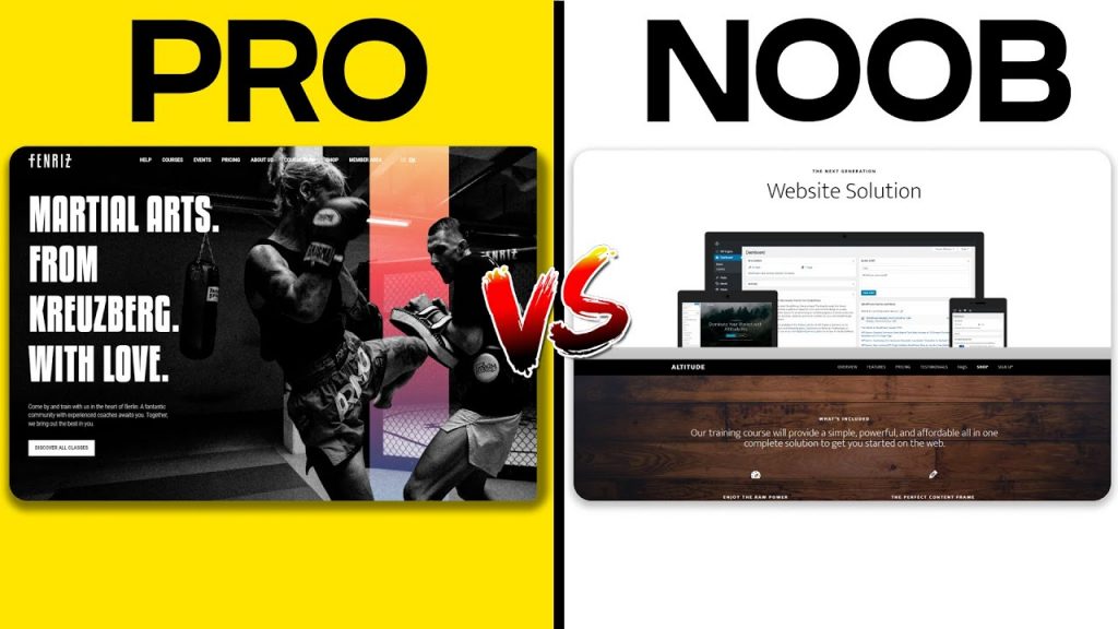 Pro Vs Amateur Website Design With Examples Designing For Uncertainty
