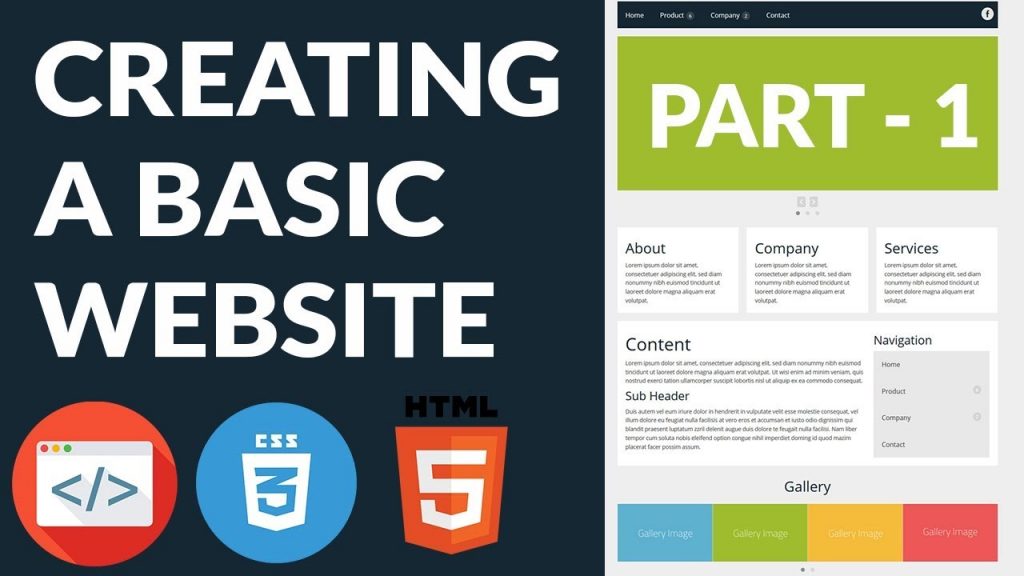 Creating A Basic Website - Part 1 - Practical Web Design Series ...