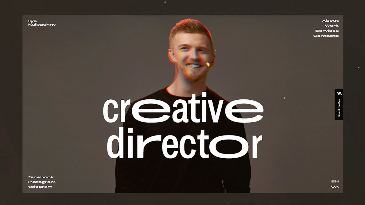 TOP 5 STUNNING PORTFOLIO WEBSITES Inspiration For Portfolio Website 