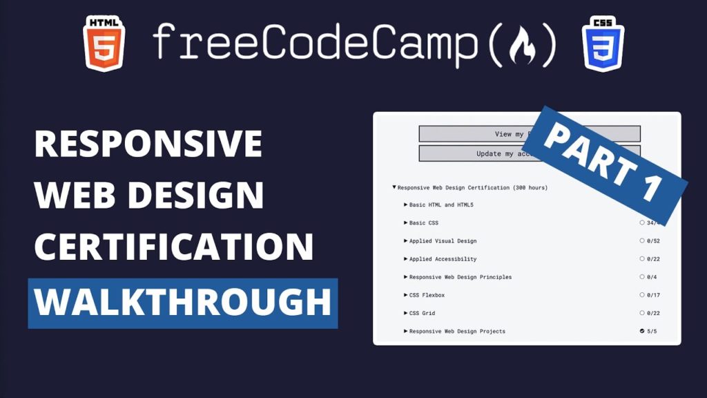 FreeCodeCamp Walkthrough | Responsive Web Design Certification - Part 1 ...