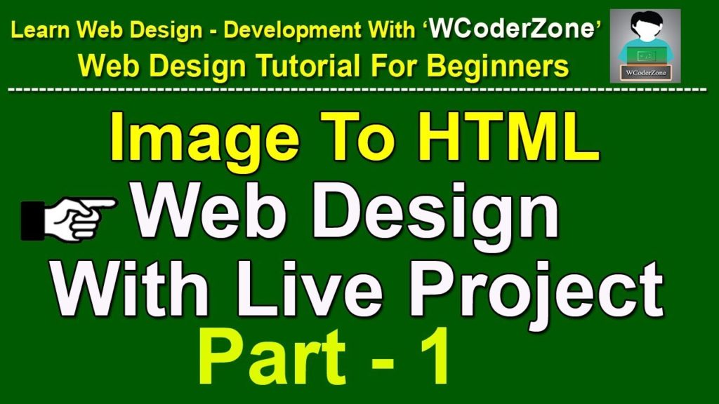 Web designing step by step with web design live project- part 1 ...