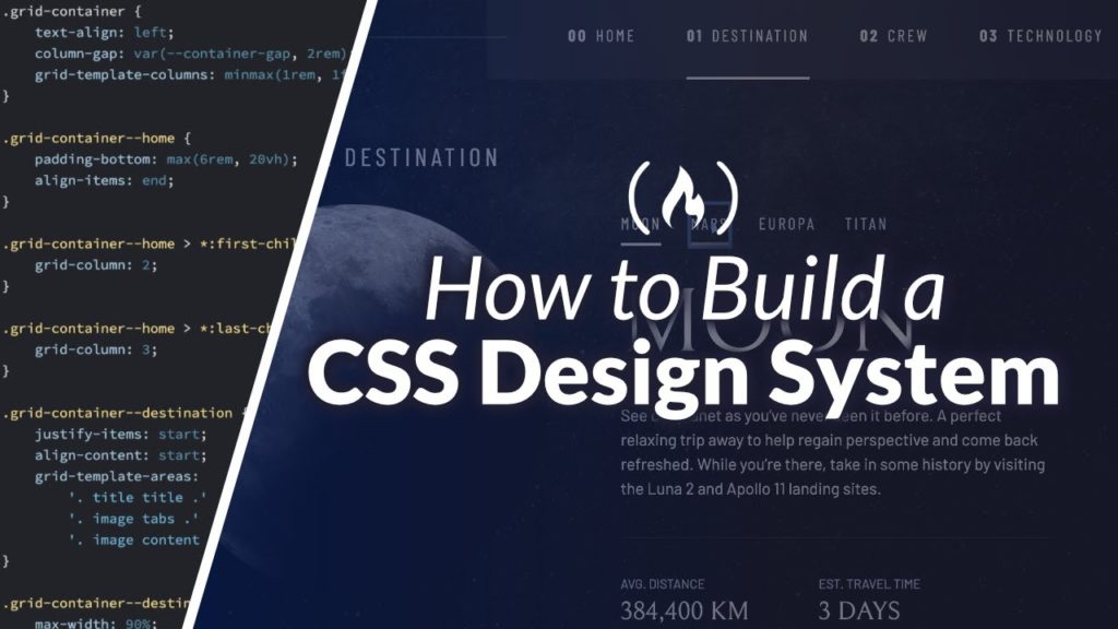 Create a Design System with CSS - Web Development Course | Designing ...