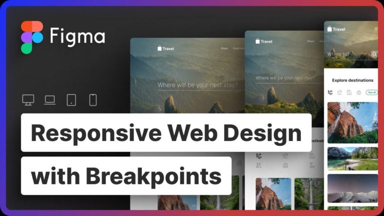 Responsive Web Design With Breakpoints | Figma Tutorial | Designing For ...