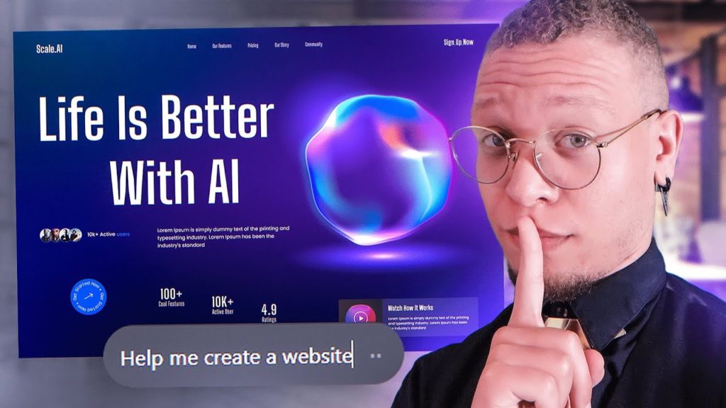 AI Web Design Use Ai Art And ChatGPT To Create Insane Websites