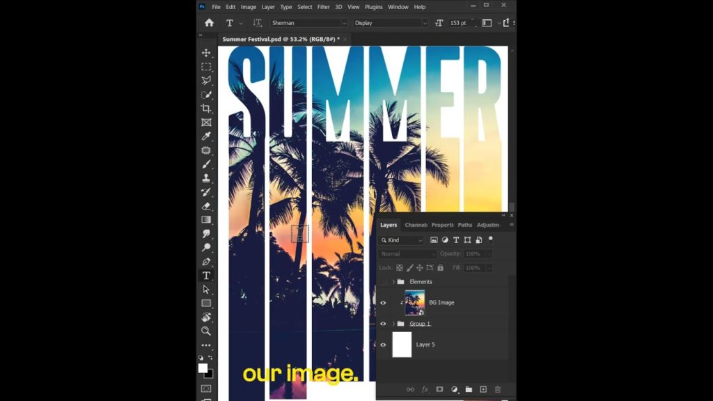 Design In Photoshop Poster Graphic Design Idea in Photoshop | Photoshop Tutorial #shorts # ...