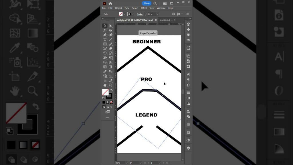 Graphics Designer Begener Example AdobeIllustrator : Different between Beginner graphic designer and pro ...