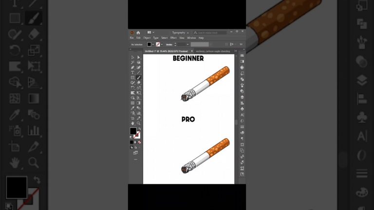 Difference between beginner and pro graphic designer #adobeillustrator ...