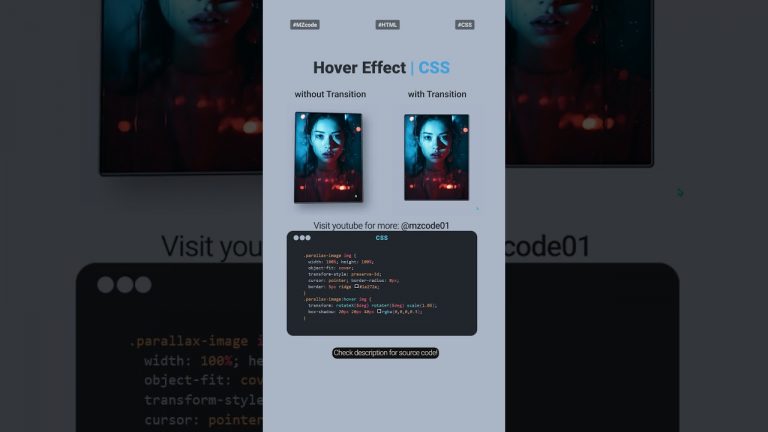 Amazing CSS Hover Effects & Transitions (Easy Tutorial) 🚀 – Stunning ...
