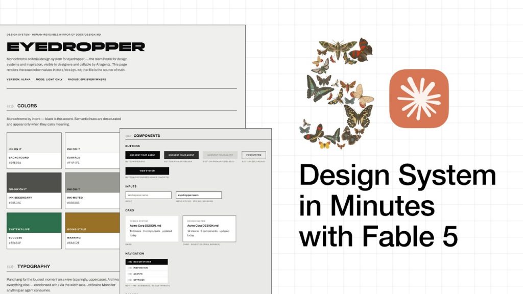 I Built My Entire Design System in Minutes With Claude Fable 5. Full ...